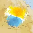 Live Taroom Weather Radar - 128km - Doppler Wind