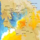 Live Taroom Weather Radar - 128km - Doppler Wind