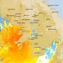 Live Taroom Weather Radar - 128km - Doppler Wind