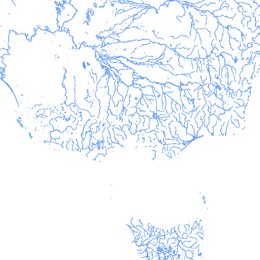 Radar waterways image